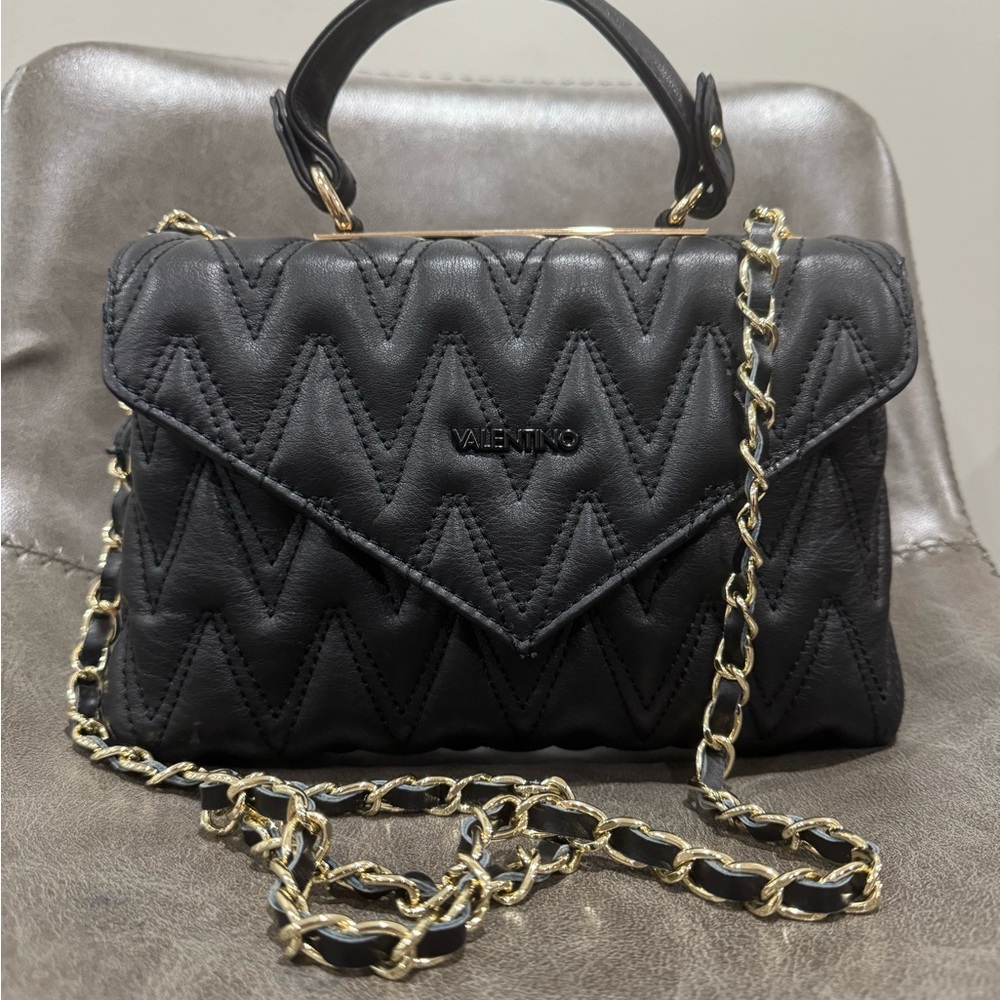 Valentino Black Quilted Women's Bag